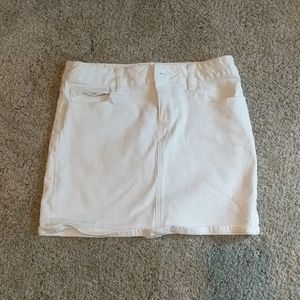 JCrew White Skirt